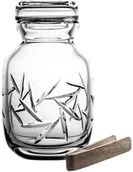 Kryształy - Crystal Julia Słoik pojemnik 1 litr kryształ 8162) - miniaturka - grafika 1