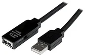 Kable USB - StarTech USB2AAEXT10M Aktiv USB Extension Kabel (USB 2.0, 10 m) - miniaturka - grafika 1