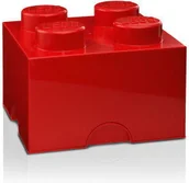Pojemniki na zabawki - Lego Pojemnik 4 czerwony 4003 40031730 - miniaturka - grafika 1