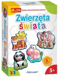 Ranok-Creative Magnesy na lodówkę - zrób to sam, Zwierzęta świata, zestaw kreatywny - Gadżety do domu - miniaturka - grafika 3