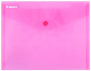 Donau Teczka na zatrzask C5 - czerwona - Teczki i skoroszyty - miniaturka - grafika 2