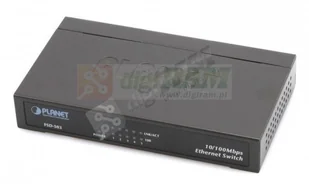 Planet / Niezarządzalny / (FSD-503) / 5 x 10/100Mbps / 1Gbps, 2K, 1Mbit - Pozostałe akcesoria sieciowe - miniaturka - grafika 2