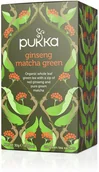 Soki i herbatki dla dzieci - Pukka - herbaty PUKKA Ginseng Matcha Green 20 saszetek - miniaturka - grafika 1