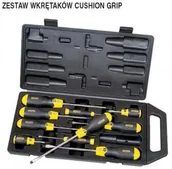 Śrubokręty - STANLEY Wkrętaki CUSHION GRIP Zestaw 10szt (Pł+Pz) (2-65-014) - miniaturka - grafika 1