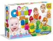 Klocki - Clementoni Baby Clemmy Dino KLOCKI Kształty i kolory - 73485003551ZA - miniaturka - grafika 1