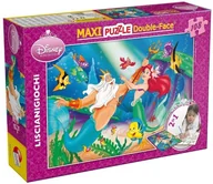 Puzzle - Lisciani Puzzle dwustronne maxi mała syrenka 108 - miniaturka - grafika 1