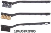 Materiały ścierne - Top Tools Szczotki szczotka 230 mm komplet 3 szt. 14A623 - miniaturka - grafika 1