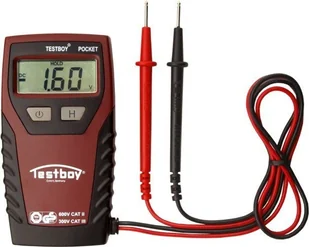Testboy Multimetr cyfrowy Pocket - Multimetry Testboy Multimetr cyfrowy Pocket - Multimetry - miniaturka - grafika 1