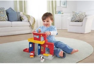 Fisher Price LITTLE PEOPLE REMIZA STRAŻACKA BGC67 - Figurki dla dzieci - miniaturka - grafika 6