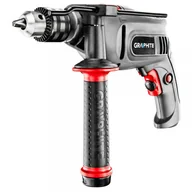 Wiertarki - Graphite Wiertarka udarowa 650W uchwyt kluczykowy 13mm + termos (58G716-PSG) - miniaturka - grafika 1