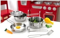Zabawki AGD - KidKraft Zestaw garnków deluxe ZK-63186 - miniaturka - grafika 1