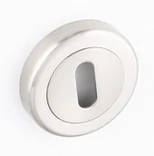 Szyldy i rozety - Kuchinox Rozeta okrągła POD KLUCZ SATYNA LO2 301S - miniaturka - grafika 1