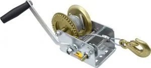 Topex Wciągarka linowa z hamulcem zapadkowym 0.9 t, lina 10 m 97X087 - Klucze i nasadki - miniaturka - grafika 2