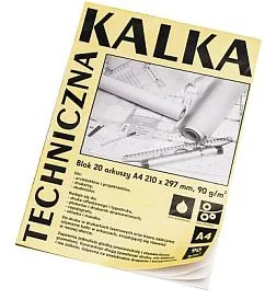Koh-i-noor Kalka techniczna A4 20ark. KAL-DA 4920 - Kalki - miniaturka - grafika 2