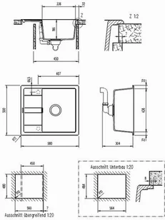 Schock Ronda D-100 Onyx - Zlewozmywaki - miniaturka - grafika 2