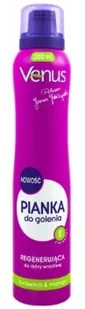 VENUS Pianka do golenia Regenerująca Żurawina&Mango 200 ml - Kosmetyki do golenia - miniaturka - grafika 2
