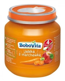 Bobovita pierwsza łyżeczka, jabłka z marchewką - Desery dla dzieci - miniaturka - grafika 2