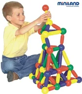 Klocki - Miniland  Magnetic 94105 - miniaturka - grafika 1