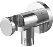 Akcesoria do armatury i ceramiki - Kohlman uchwyt prysznicowy z przyłączem kątowym QW004AM QW004AM - miniaturka - grafika 1