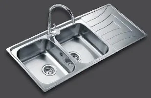 Teka UNIVERSO 2C 1E CN MAT 10120008 - Zlewozmywaki - miniaturka - grafika 2