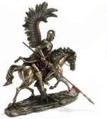 Figurki dekoracyjne - Veronese UNIKATOWY POLSKI HUSARZ - miniaturka - grafika 1