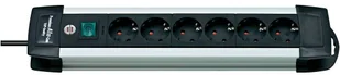 Brennenstuhl Listwa zasilająca Premium-Alu-Line, 6x schuko, przełącznik,3 m, cza (1391000016) - Listwy zasilające Brennenstuhl Listwa zasilająca Premium-Alu-Line, 6x schuko, przełącznik,3 m, cza (1391000016) - Listwy zasilające - miniaturka - grafika 2