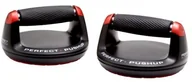 Poręcze i drążki do podciągania - Perfect Fitness Push Up V2, 31015EU uchwyty gimnastyczne do robienia pompek dla dorosłych, czarne 31015EU_Black - miniaturka - grafika 1