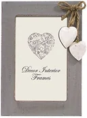 Ramki na zdjęcia - Goldbuch 007046 ramka na zdjęcia Metz wykonana z płyty MDF, 10 x 15 cm, szary 007046 - miniaturka - grafika 1