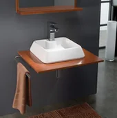 Umywalki - Bathco Galicia 40x40 bat4003 - miniaturka - grafika 1