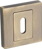 Szyldy i rozety - Infinity Line Rozeta kwadratowa POD KLUCZ KOLOR PATYNA RNQ 401 - miniaturka - grafika 1