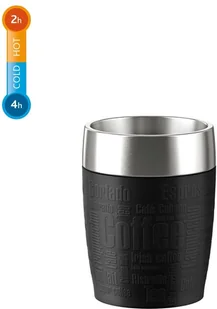 Emsa 514514 kubek termiczny czarny 0,2 l Enova37153 - Kubki termiczne - miniaturka - grafika 2