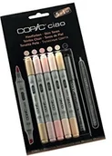 Kredki, ołówki, pastele i pisaki - Copic Ciao zestaw markerów w kolorach cielistych 5 + 1, 22075552  CZ22075552 - miniaturka - grafika 1