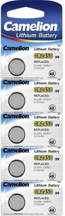 Camelion Ogniwo guzikowe CR 2450 litowe CR2450 550 mAh 3 V 5 szt - Baterie i akcesoria Camelion Ogniwo guzikowe CR 2450 litowe CR2450 550 mAh 3 V 5 szt - Baterie i akcesoria - miniaturka - grafika 1