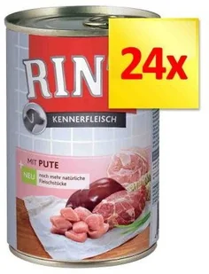 Rinti Kennerfleisch Ente pies - kaczka Puszka 400g 11652 - Mokra karma dla psów - miniaturka - grafika 2