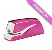 Zszywacze biurowe - Leitz ZSZYWACZ elektryczny WOW 10k, różowy ES1196-8 - miniaturka - grafika 1