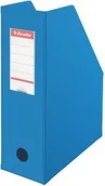 Pojemniki biurowe - Esselte Pojemnik na czasopisma 100 niebieski składany ES077-1 - miniaturka - grafika 1