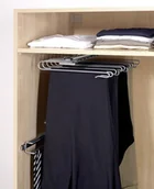 Wieszaki do szafy - Wenko Wieszak na spodnie, wysuwany, B0034KYPAY - miniaturka - grafika 1