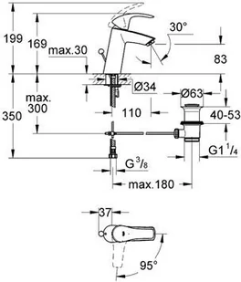 Grohe Eurosmart 2339310E - Baterie umywalkowe - miniaturka - grafika 2