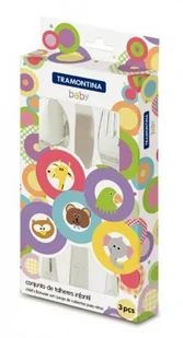 Tramontina Zestaw sztućców dla dzieci - 3 sztuki 66970/020 - Zestawy sztućców - miniaturka - grafika 3