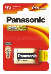 Panasonic Pro Power Gold 6LF22PPG (6LF22PPG/1BP) - Baterie i akcesoria Panasonic Pro Power Gold 6LF22PPG (6LF22PPG/1BP) - Baterie i akcesoria - miniaturka - grafika 1