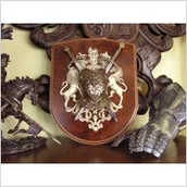 Repliki - broń - Denix OKAZAŁA HERBOWA PANOPLIA - miniaturka - grafika 1