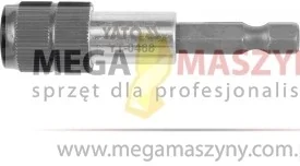 YATO Uchwyt do końcówek wkrętakowych, szybkomocujący 1/4x 60 mm YT-0468 - Uchwyty i stojaki do elektronarzędzi - miniaturka - grafika 5