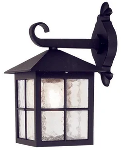 Elstead Lighting Winchester Wall Down Lantern BL18 BLACK kinkiet ogrodowy IP43 stylowy BL18 BLACK) - Lampy ogrodowe - miniaturka - grafika 3