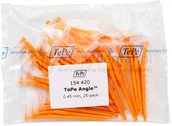 Szczoteczki międzyzębowe - TePe ID Angle (0.45mm) pomara. 25szt. - zestaw szczoteczek międzyzębowych (szczo - miniaturka - grafika 1