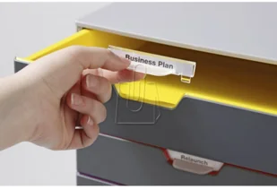 Durable Pojemnik Varicolor z 4 szufladami 7604-27 - Pudła i kartony archiwizacyjne - miniaturka - grafika 3