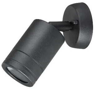 Polux Kinkiet ogrodowy OLIMP SG674B 1xGU10 INOX czarny kierunkowy >> DARMOWA DOS (208781) - Lampy ogrodowe - miniaturka - grafika 2