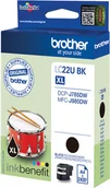 Tusze oryginalne - Brother LC22UBK - miniaturka - grafika 1