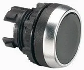 Pozostałe detektory - Legrand OSMOZ Główka płaska czarna bez podświetlenia 023806 - miniaturka - grafika 1