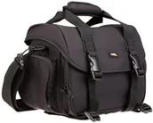 Akcesoria fotograficzne - AmazonBasics torba na aparat fotograficzny DSLR i akcesoria, pomarańczowe wnętrze, rozmiar L SM1302091B - miniaturka - grafika 1