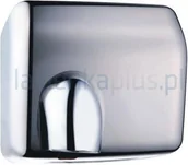 Suszarki do rąk i włosów - Faneco Suszarka do rąk 2300W plastik srebrny ABS Ponente D2300PF-G D2300PFG - miniaturka - grafika 1